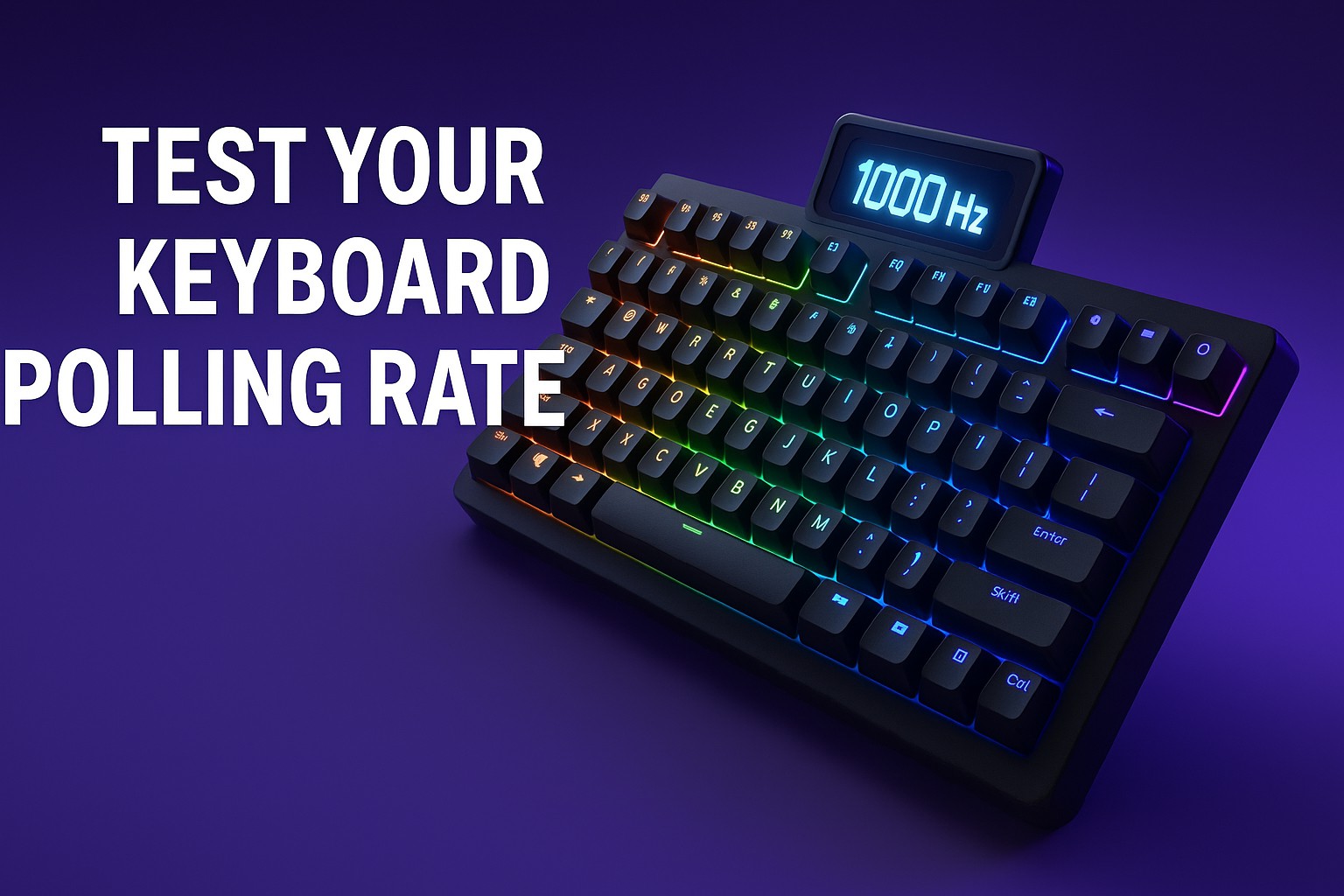 You are currently viewing Is Your Keyboard Fast Enough? Test Your Polling Rate Now