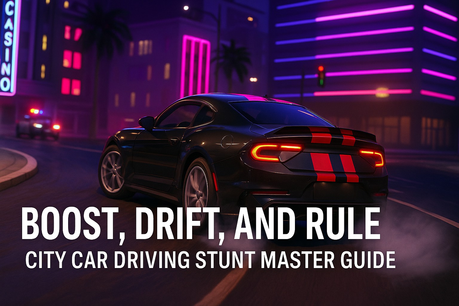 Read more about the article Boost, Drift, and Rule: City Car Driving Stunt Master Guide