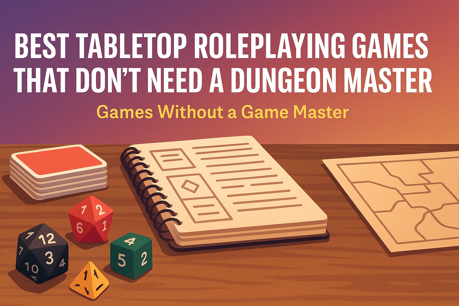 Read more about the article Best Tabletop Roleplaying Games That Don’t Need a Dungeon Master