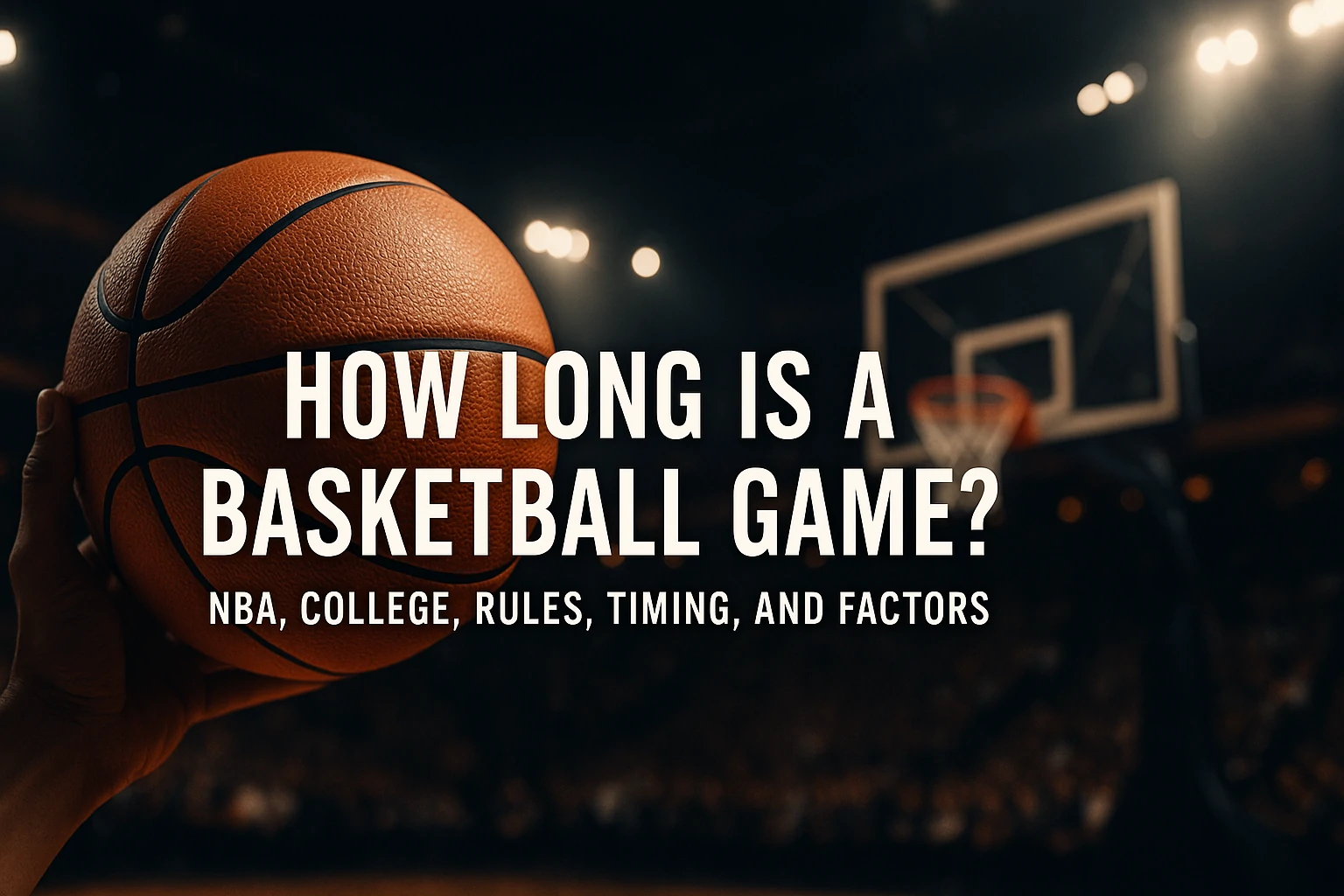 Read more about the article How Long Is a Basketball Game? NBA, College, Rules, Timing, and Factors