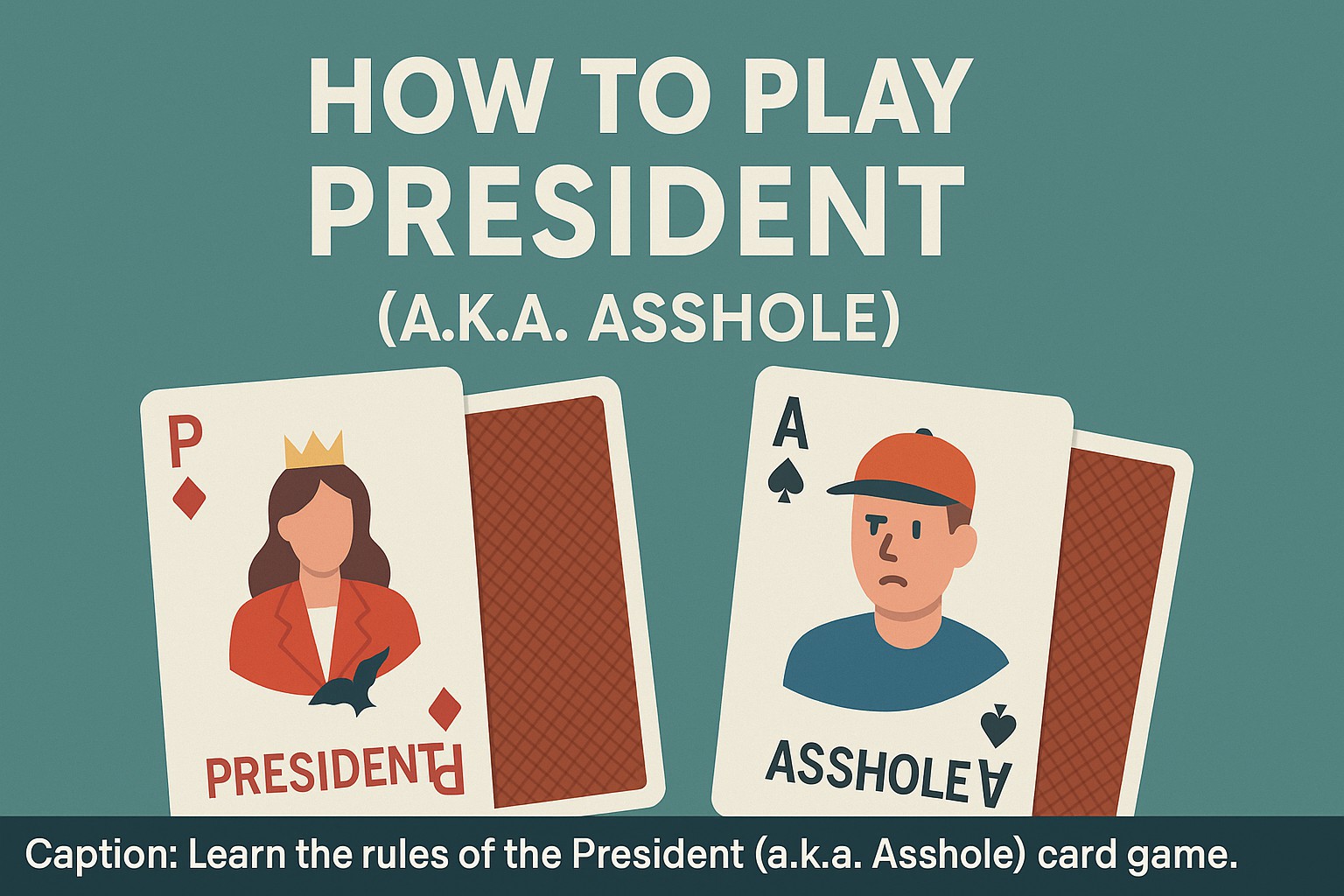 Read more about the article President Card Game Rules: Learn to Play Asshole the Right Way