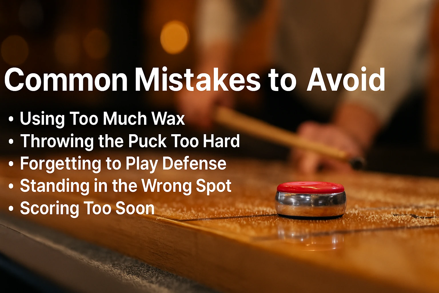 How to Play Shuffleboard