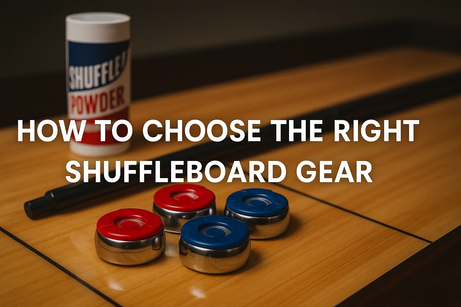 How to Choose the Right Shuffleboard Gear