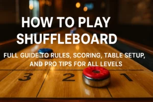 Read more about the article How to Play Shuffleboard: Full Guide to Rules, Scoring, Table Setup, and Pro Tips for All Levels