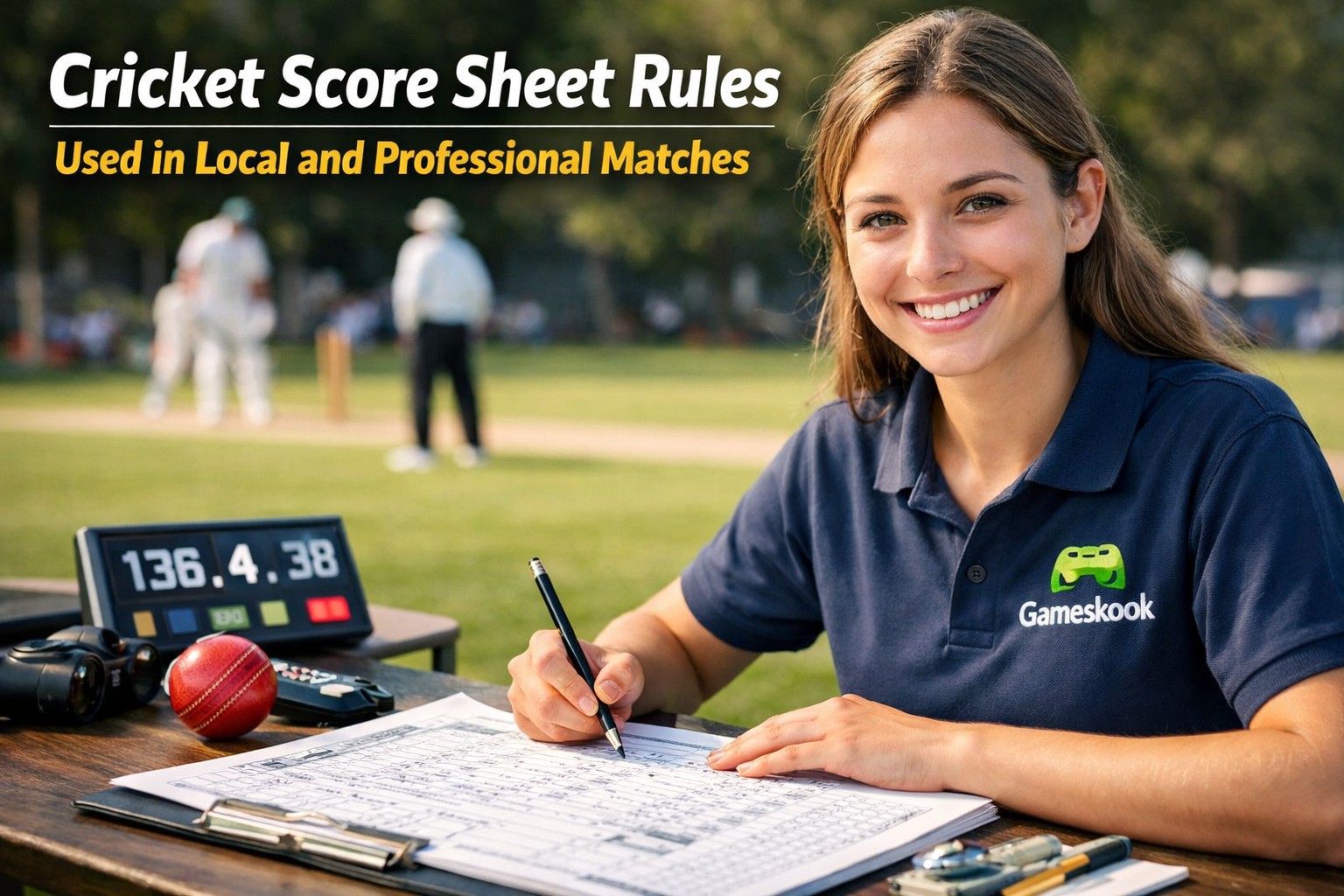 Read more about the article Cricket Score Sheet Rules Used in Local and Professional Matches